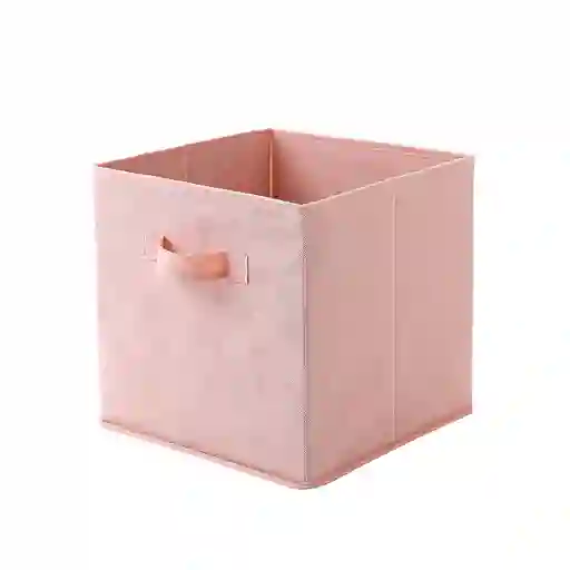 Miniso Cubo de Almacenamiento de Tela no Tejida Rosa