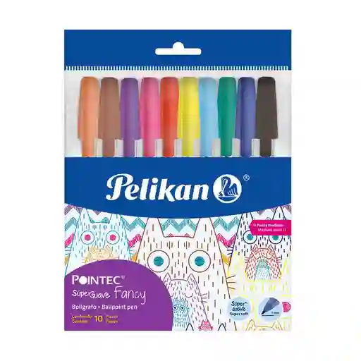 Pelikan Bolígrafo Pointec Color Surtido