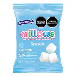 Millows Masmelo Snack Blanco