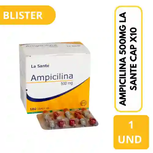 Santé Laampicilina (500 Mg) Blister X10