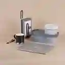 Organizador Plástico Serie Silvery Gray Gris Claro Miniso