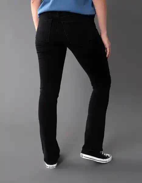 Jean Mujer Negro Talla: 14 REGULAR 5555081 American Eagle