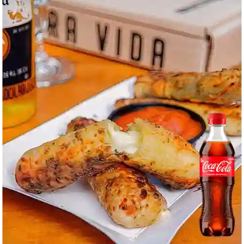 Combo Deditos de Queso + Coca Cola Original 400 ml