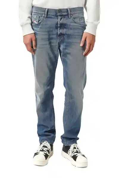 Diesel Jean D-Fining Para Hombre Azul Claro Talla 34