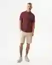 Short Colors Rocket Crudo Almidón Claro Talla 32 Chevignon