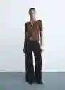 Jean Ona Tejano Negro Talla 36 Mujer Mango