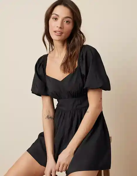 Vestido Mujer Negro Talla Medium American Eagle 13997586