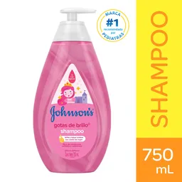 Shampoo Johnson Baby Gotas De Brillo X 750 Ml
