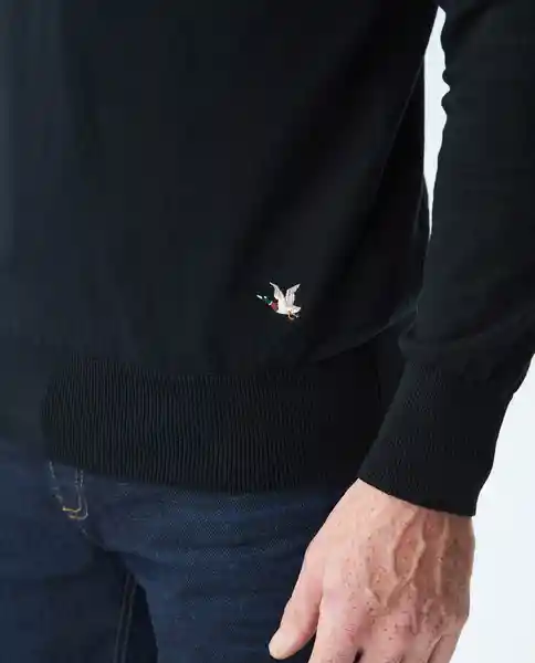 Suéter Tejido Togs Basico Masculino Negro Sombrio XL Chevignon