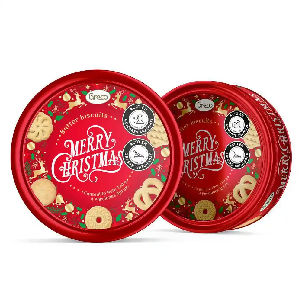 Greco Galletas Merry Christmas