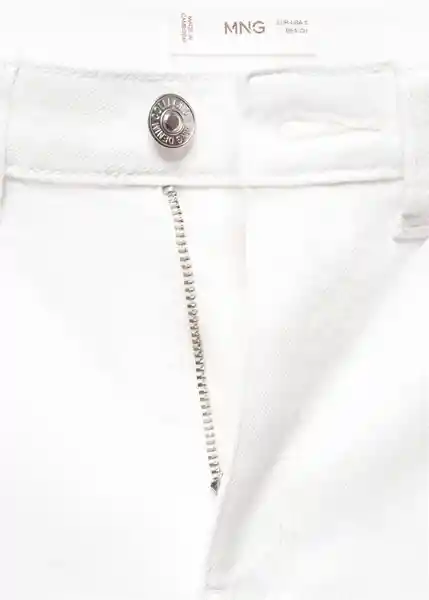 Jean Widefit Blanco Talla 21 Niñas Mango