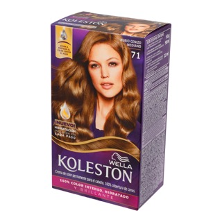 Koleston Tintura Permanente en Crema Rubio Cenizo Medio 71 1u