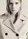 Chaqueta Habana Camel Talla L Mujer Mango