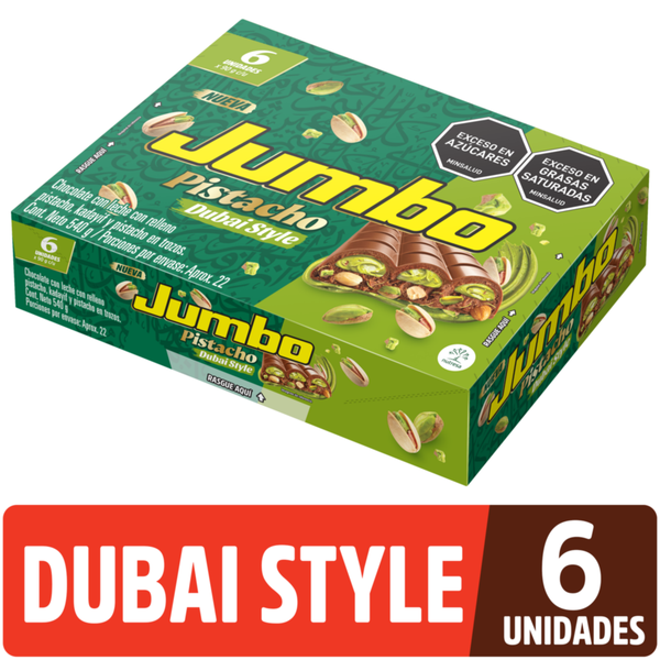 Jumbo Golosina Dubai Plegadiza 90 g