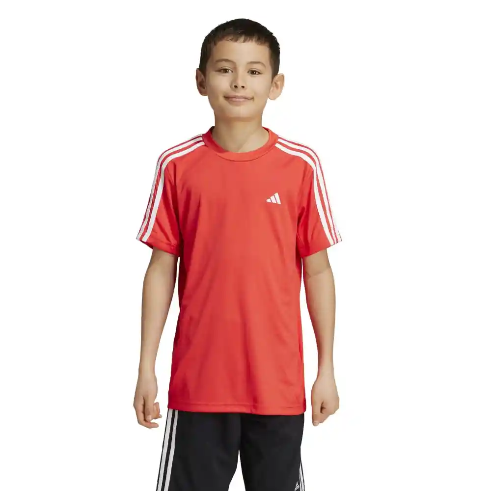 Adidas Camiseta u Tr-Es 3S T Niño Rojo S