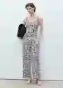 Top Coco Crudo Talla M Mujer Mango