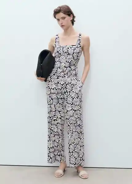 Top Coco Crudo Talla M Mujer Mango