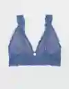 Top Bralette Aerie Azul Talla Small American Eagle