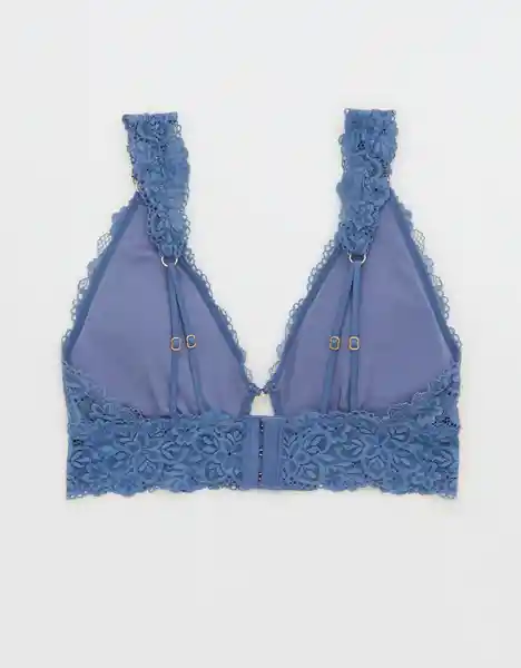 Top Bralette Aerie Azul Talla Small American Eagle