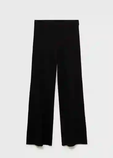 Pantalón Comu Negro Talla XS Mujer Mango