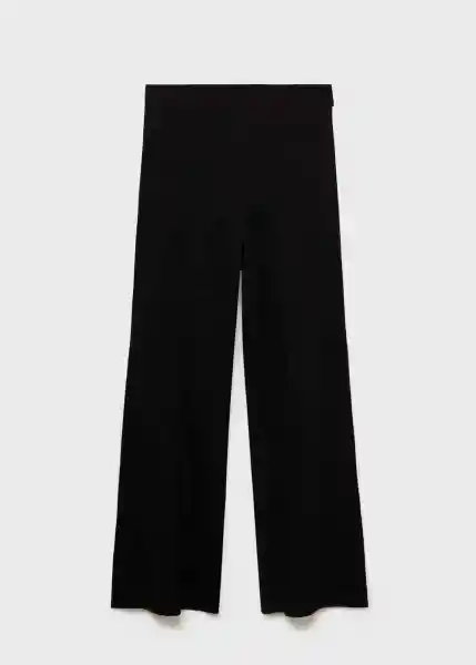 Pantalón Comu Negro Talla XS Mujer Mango