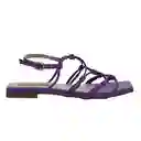 Sandalias Plana Freya Morado Talla 35