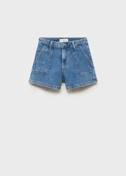 Short Daphne Tejano Medio Talla 10 Niñas Mango