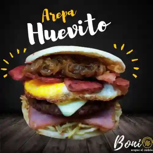 Arepa Buger Huevito