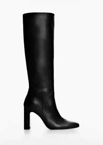 Bota Nebot2 Negro Talla 40 Mujer Mango