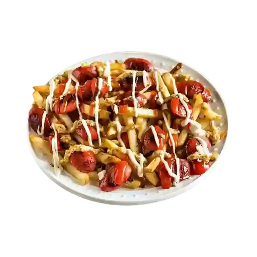 Salchipapa Choripapa