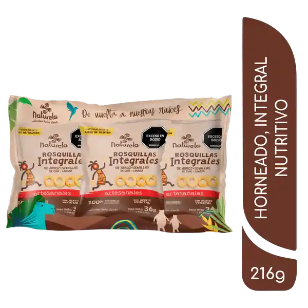 Naturela Rosquilla Integrales Artesanal