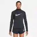 Nike Camiseta W Swsh Hbr Df Hz Mid Para Mujer Negro Talla M