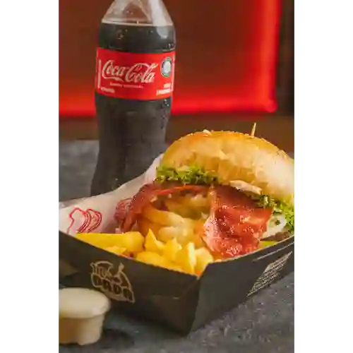 Hamburguesa y Gaseosa Gratis