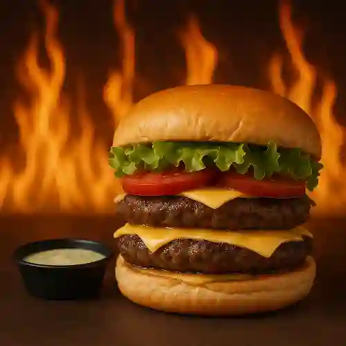 Hamburguesa Súper Flamma