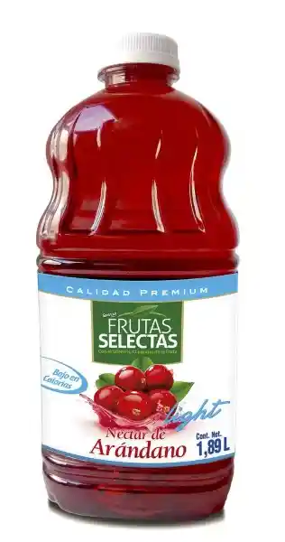 Jugo de Arandanos Light Sonrisa Frutas Selec Mar Exclu