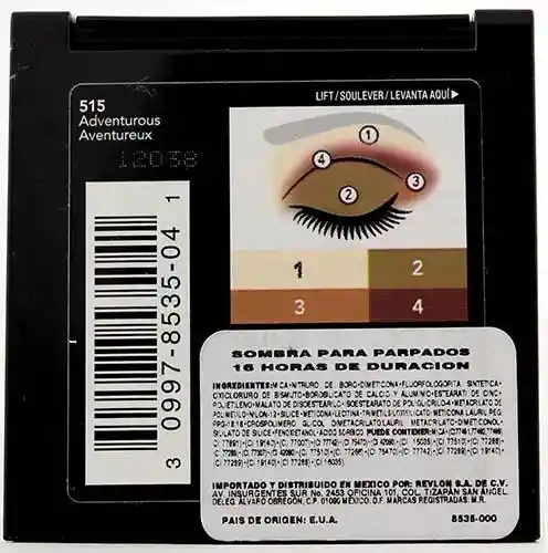 Revlon Sombra de Ojos Shadow Eyes Colors 16h Advent4