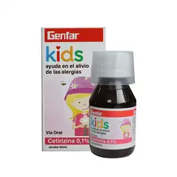 Genfar Cetirizina Jarabe Kids (0.1 %)