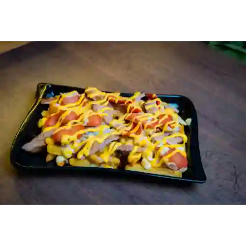 Salchipapa Especial