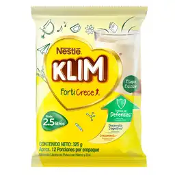 Alimento lácteo KLIM Forticrece x 325g