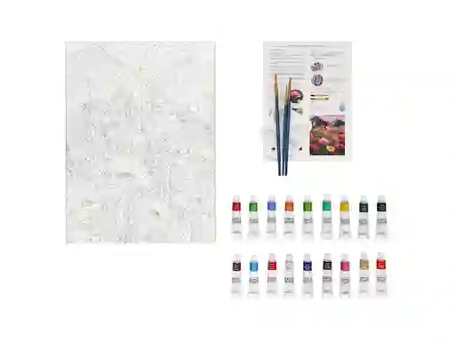 Set Bastidor y Materiales Flores Casaideas