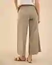 Pantalón Enigma Preteñido Verde Talla 8 432G008 Esprit