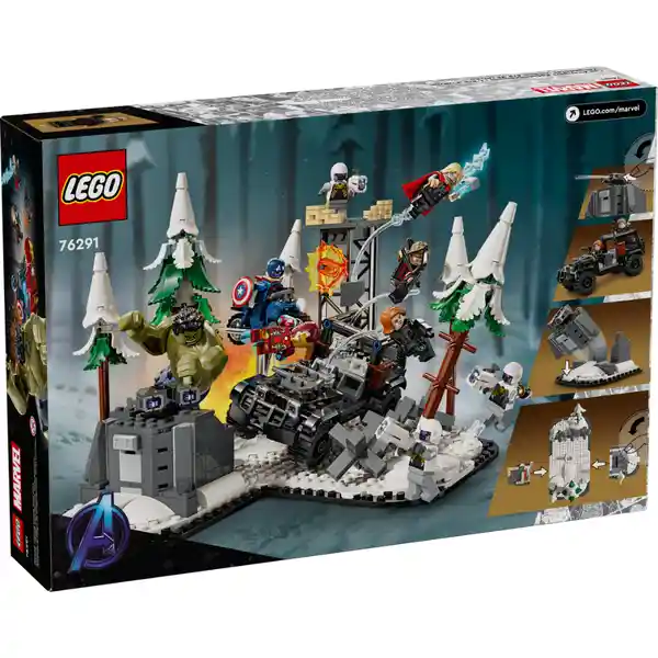 Lego Set de Construcción Vengadores Reunidos: Era de Ultrón