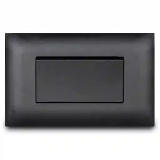 Veto Interruptor Simple Vive Black