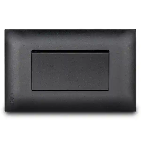 Veto Interruptor Simple Vive Black