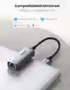 Tarjeta De Red Usb 3.0 Alumini Gigabit Ethernet Ugreen 50922