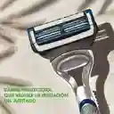 GILLETTE Skinguard Repuestos Cuchilla de Afeitar Máquina de Afeitar Hombre con Piel Sensible Menos Irritación 2 Uds