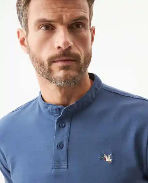 Camiseta Basic Neck Neru Polo Azul Provincial T M Chevignon