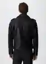 Chaqueta Picasso Negro Talla Xxl Hombre Mango