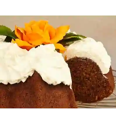 Ponqué de Zanahoria 6 Porciones