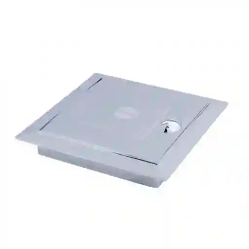 Silplas Tapa Registro Silver Cromo 15 cm x 15 cm